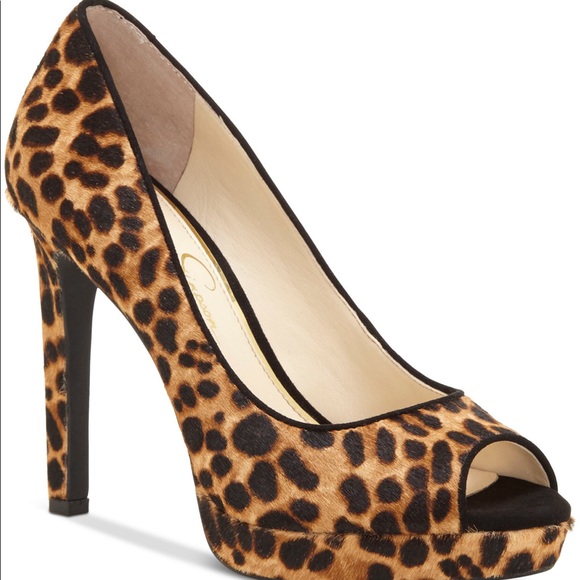 New Jessica Simpson Peep Toe Pumps - Picture 1 of 6